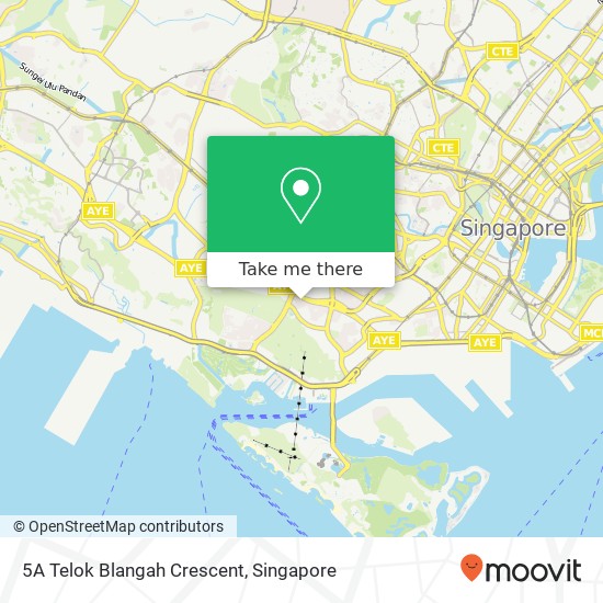 5A Telok Blangah Crescent map