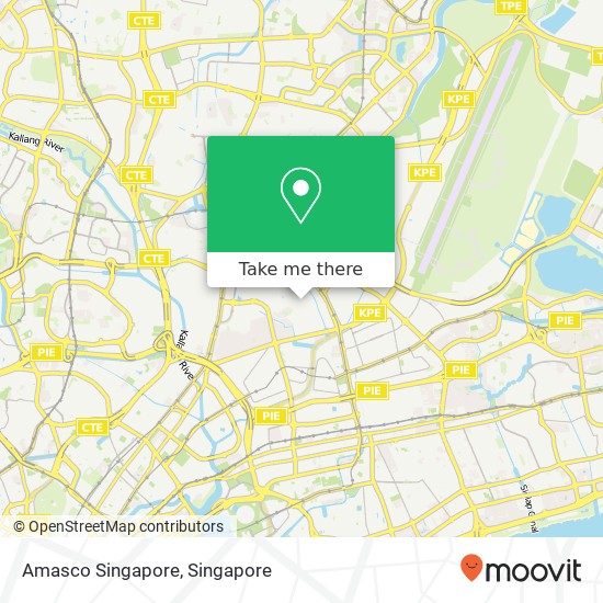 Amasco Singapore map