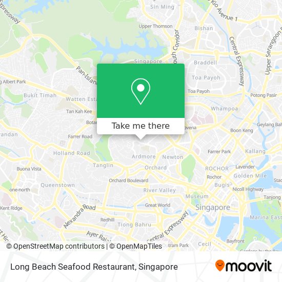 Long Beach Seafood Restaurant map