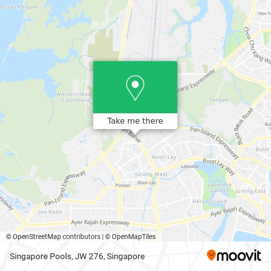 Singapore Pools, JW 276 map