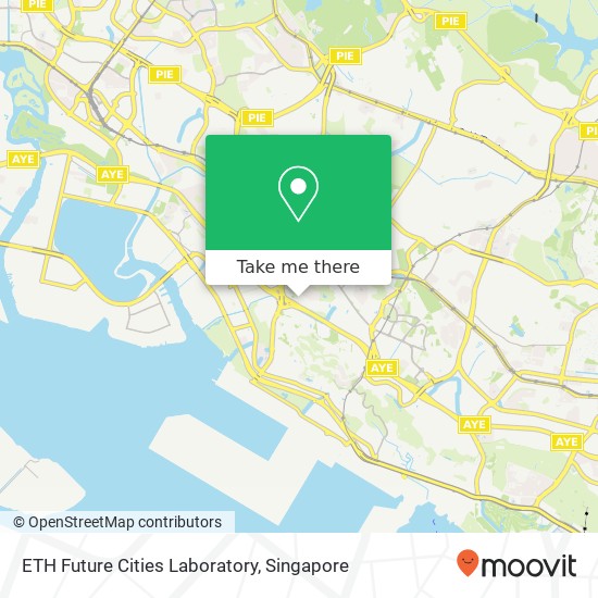 ETH Future Cities Laboratory map