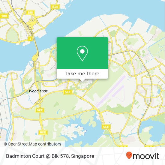 Badminton Court @ Blk 578 map