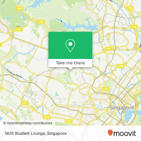 NUS Student Lounge map