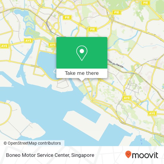 Boneo Motor Service Center map