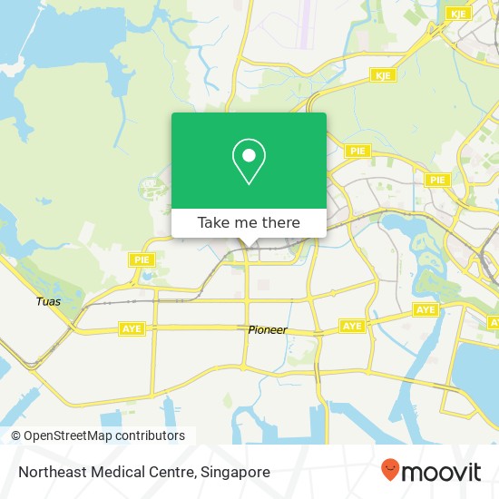 Northeast Medical Centre map