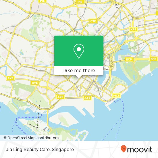 Jia Ling Beauty Care map