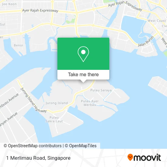 1 Merlimau Road map