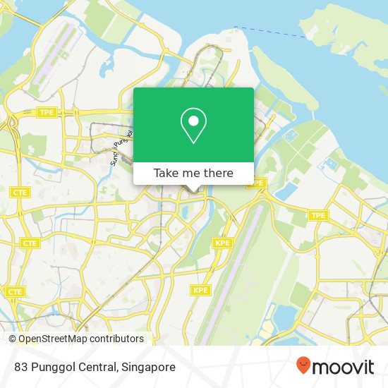 83 Punggol Central地图