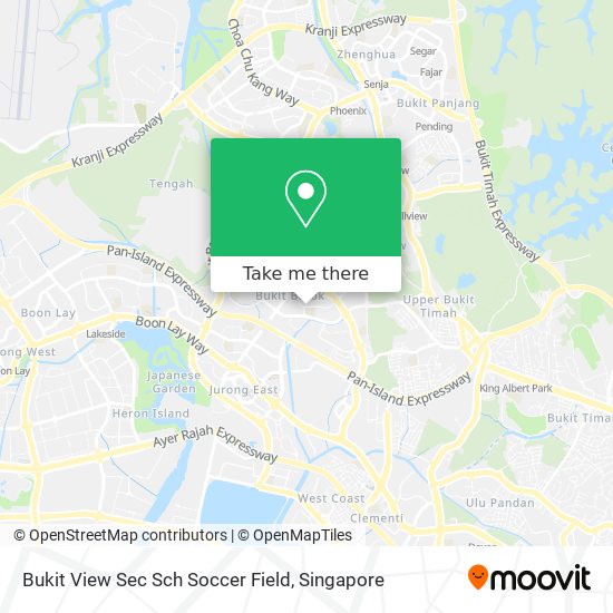 Bukit View Sec Sch Soccer Field map