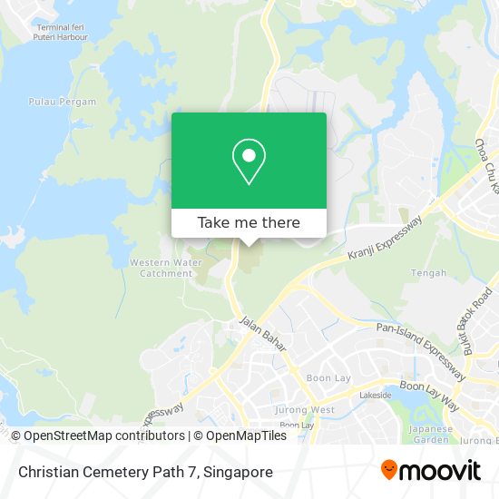 Christian Cemetery Path 7地图