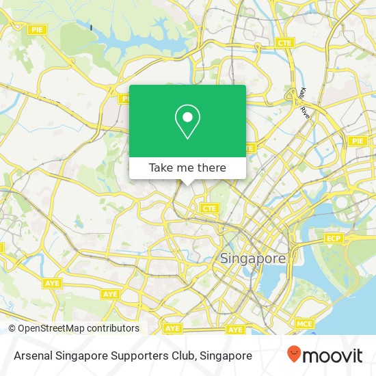 Arsenal Singapore Supporters Club地图