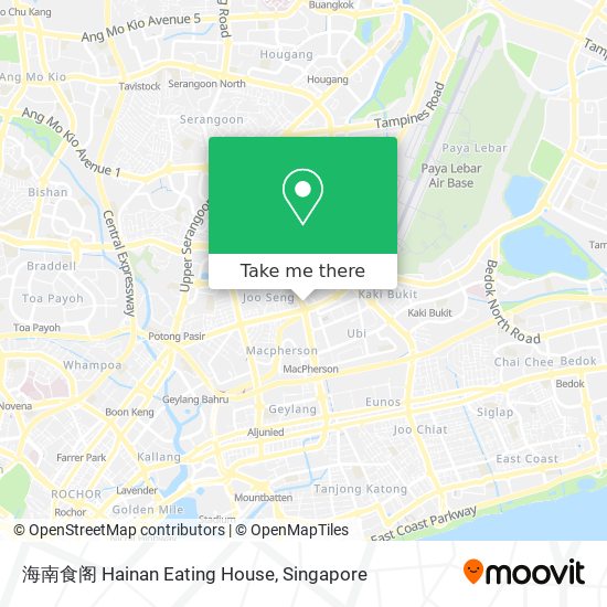 海南食阁 Hainan Eating House地图
