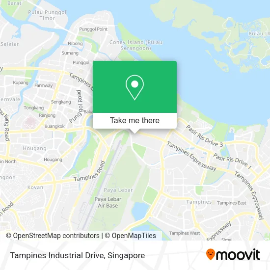 Tampines Industrial Drive地图