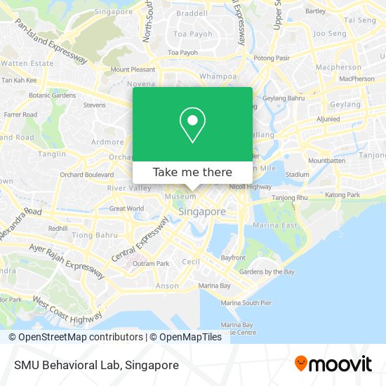 SMU Behavioral Lab地图