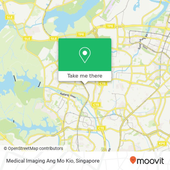 Medical Imaging Ang Mo Kio map