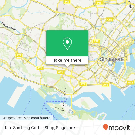 Kim San Leng Coffee Shop map