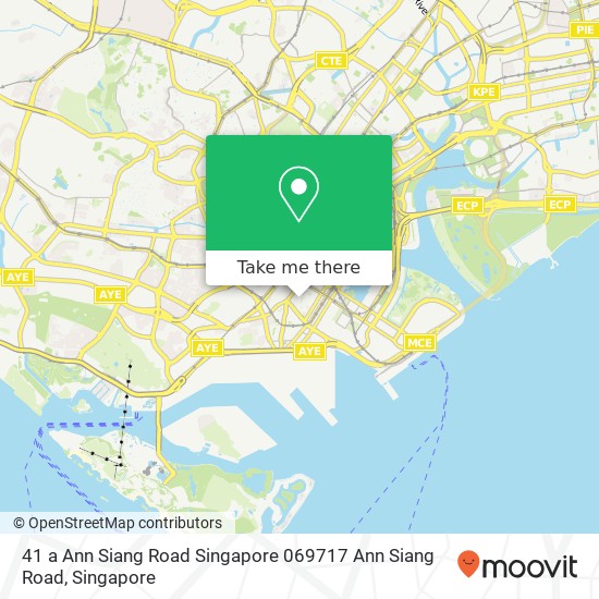 41 a Ann Siang Road Singapore 069717 Ann Siang Road map