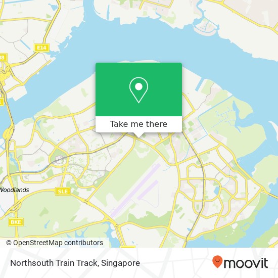 Northsouth Train Track map