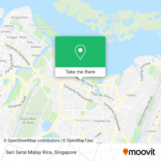 Seri Serai Malay Rice map