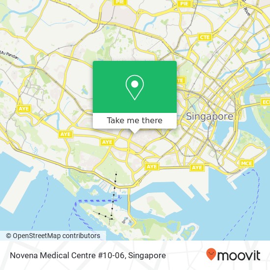 Novena Medical Centre #10-06 map