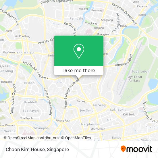 Choon Kim House map