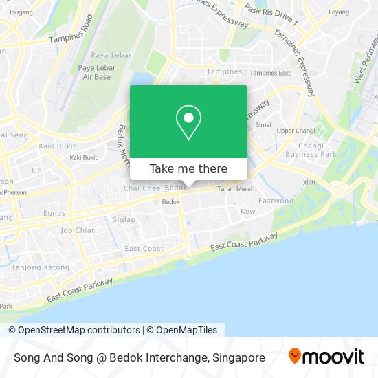 Song And Song @ Bedok Interchange map