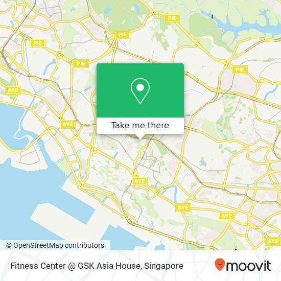 Fitness Center @ GSK Asia House map