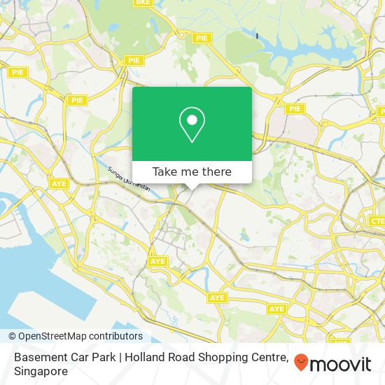 Basement Car Park | Holland Road Shopping Centre map