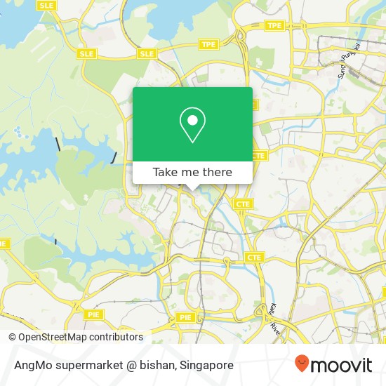 AngMo supermarket @ bishan map