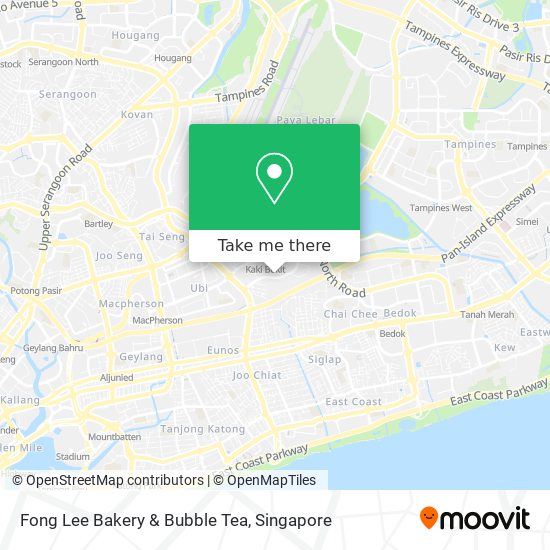 Fong Lee Bakery & Bubble Tea map
