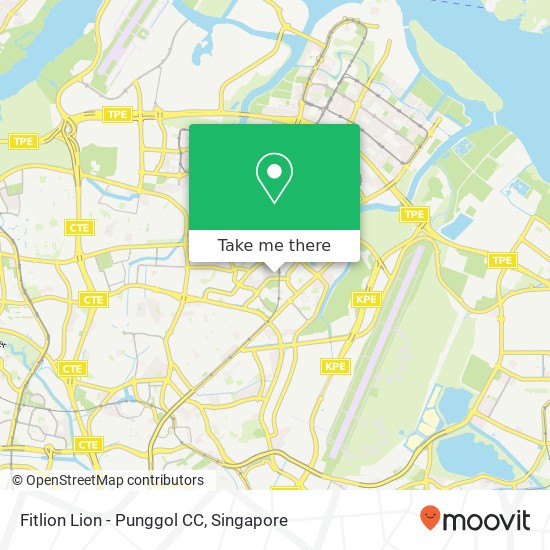 Fitlion Lion - Punggol CC地图