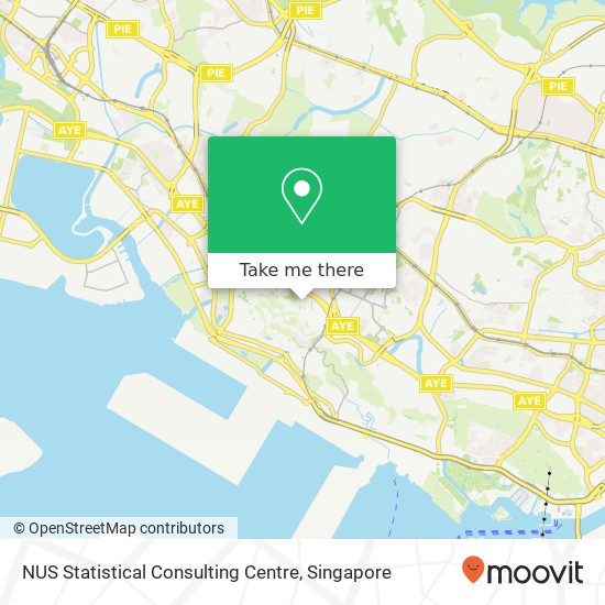 NUS Statistical Consulting Centre map