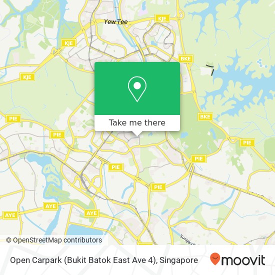 Open Carpark (Bukit Batok East Ave 4)地图