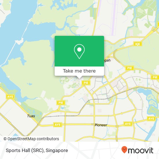 Sports Hall (SRC) map