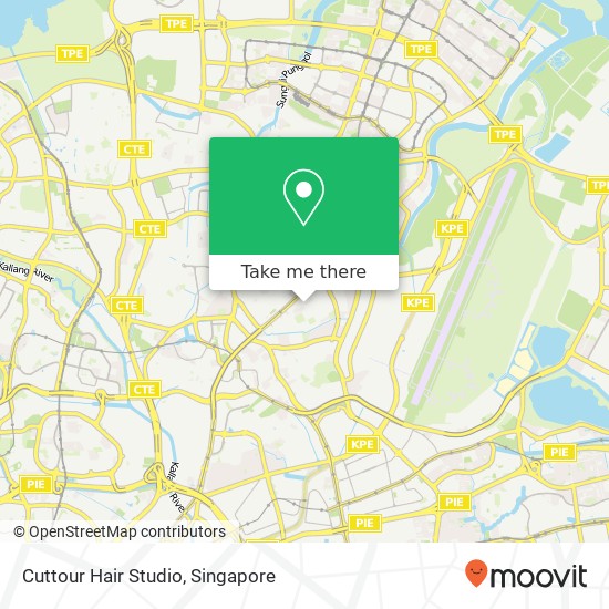 Cuttour Hair Studio map