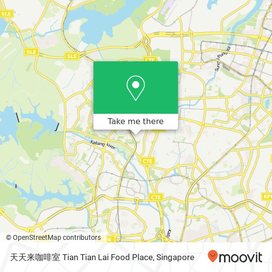 天天来咖啡室 Tian Tian Lai Food Place map