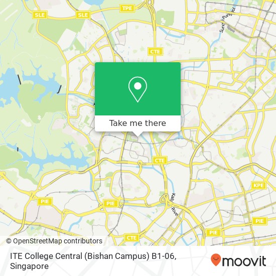 ITE College Central (Bishan Campus) B1-06 map