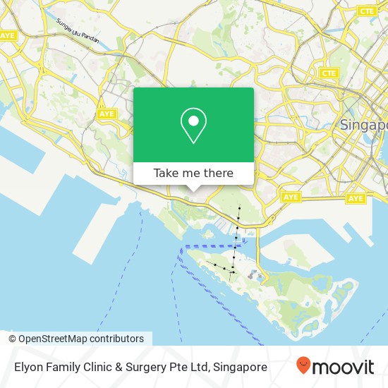 Elyon Family Clinic & Surgery Pte Ltd map