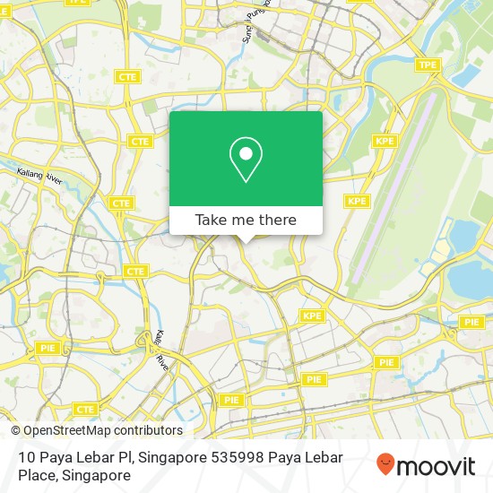 10 Paya Lebar Pl, Singapore 535998 Paya Lebar Place地图