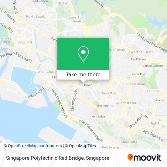 Singapore Polytechnic Red Bridge map