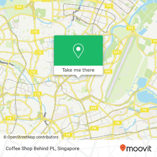 Coffee Shop Behind PL map