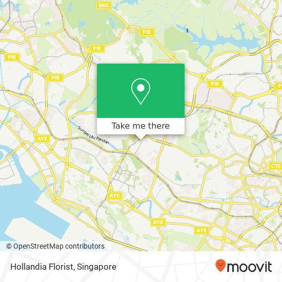 Hollandia Florist map