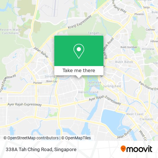 338A Tah Ching Road地图