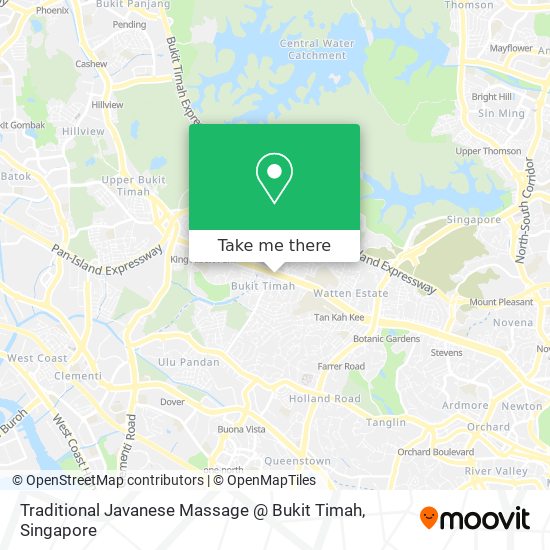Traditional Javanese Massage @ Bukit Timah map