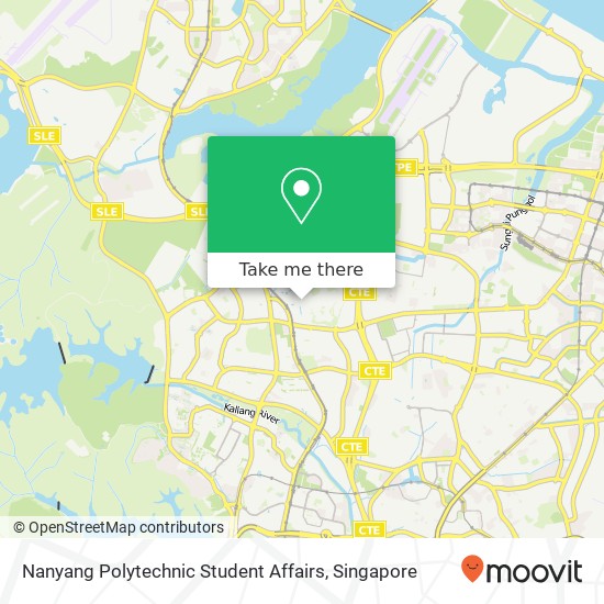 Nanyang Polytechnic Student Affairs map