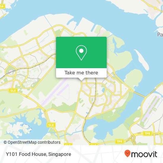 Y101 Food House map