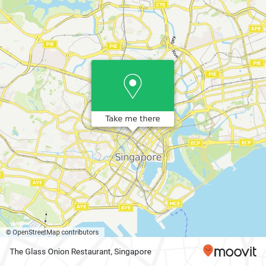 The Glass Onion Restaurant地图