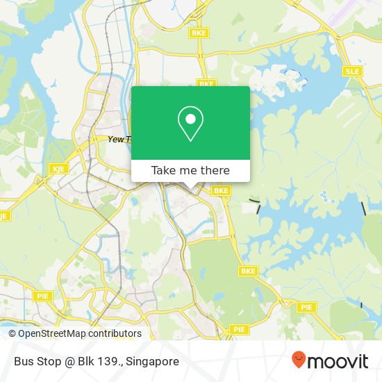 Bus Stop @ Blk 139. map