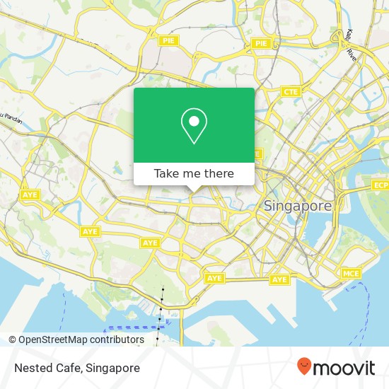 Nested Cafe map