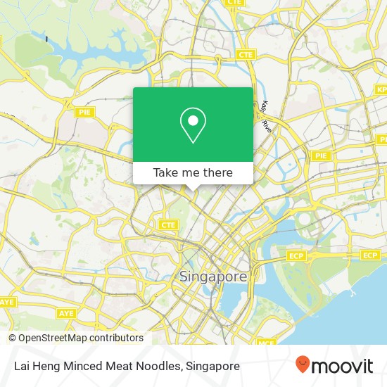 Lai Heng Minced Meat Noodles map